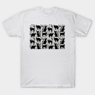 Cats , Halloween , T-Shirt